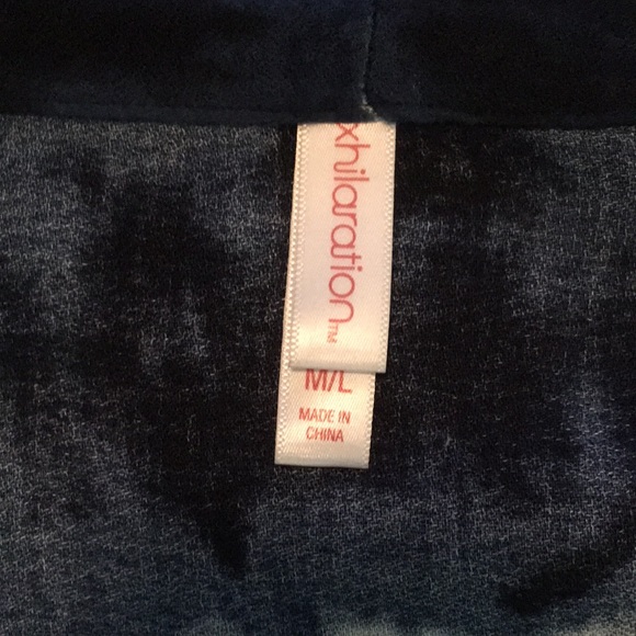 Xhilaration blue tie dye kimono cardigan - Picture 7 of 8